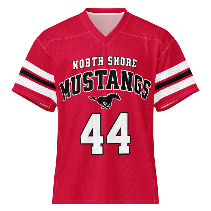 North Shore High School Mustangs Football Jersey 44