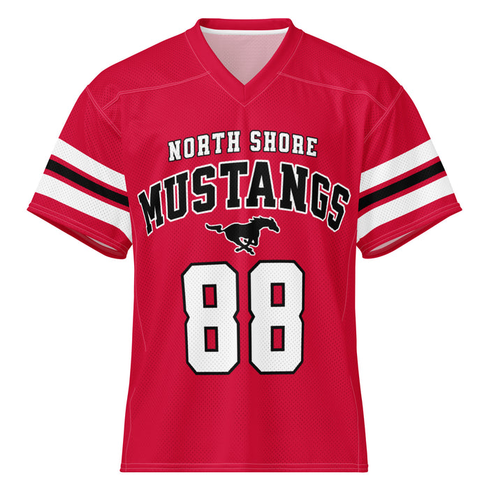 North Shore High School Mustangs Football Jersey 88