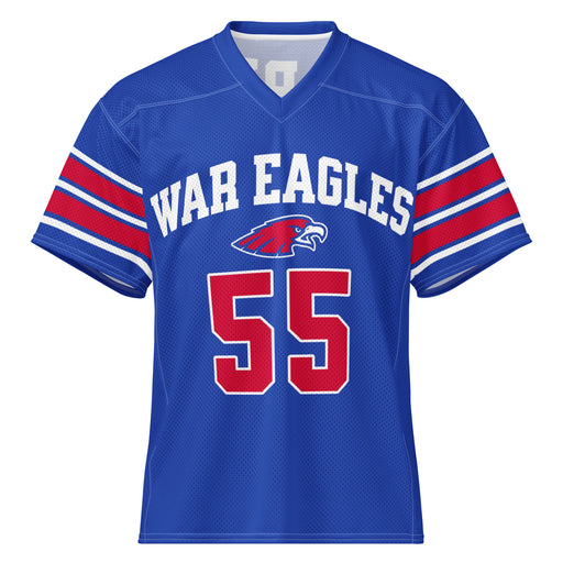 Oak Ridge High School War Eagles Football Jersey 55