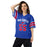 Woman wearing Oak Ridge High School War Eagles Football Jersey 55