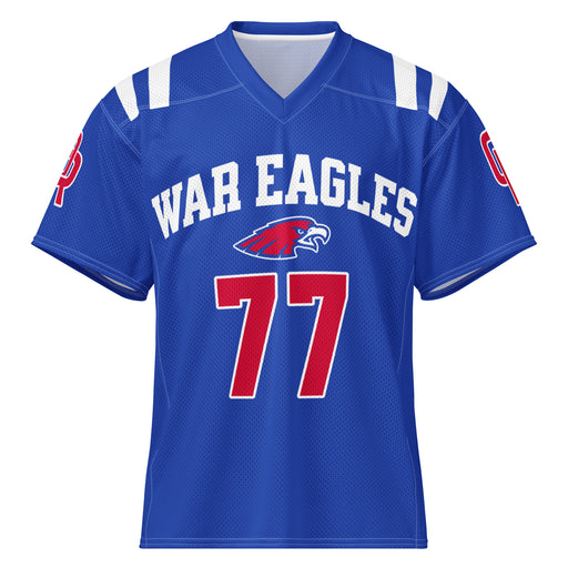 Oak Ridge High School War Eagles Football Jersey 77