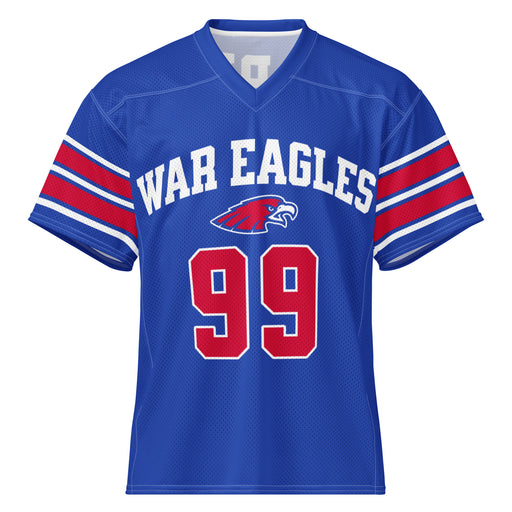 Oak Ridge High School War Eagles Football Jersey 99