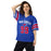 Woman wearing Oak Ridge High School War Eagles Football Jersey 99