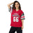 Woman wearing Odessa High School Bronchos Football Jersey 66
