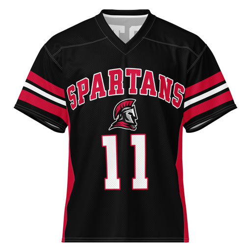 Porter High School Spartans Football Jersey 11