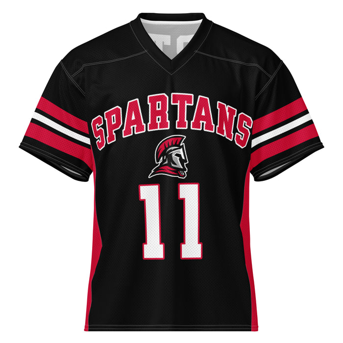 Porter High School Spartans Football Jersey 11