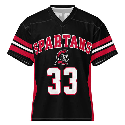 Porter High School Spartans Football Jersey 33