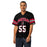 Man wearing Porter High School Spartans Football Jersey 55