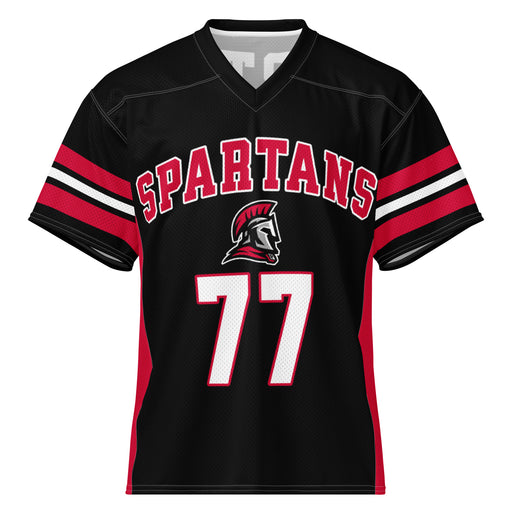Porter High School Spartans Football Jersey 77