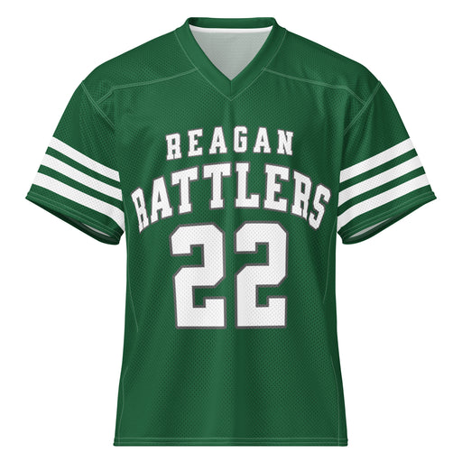 Reagan High School Rattlers Football Jersey 22
