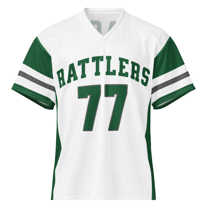 Reagan High School Rattlers Football Jersey 77