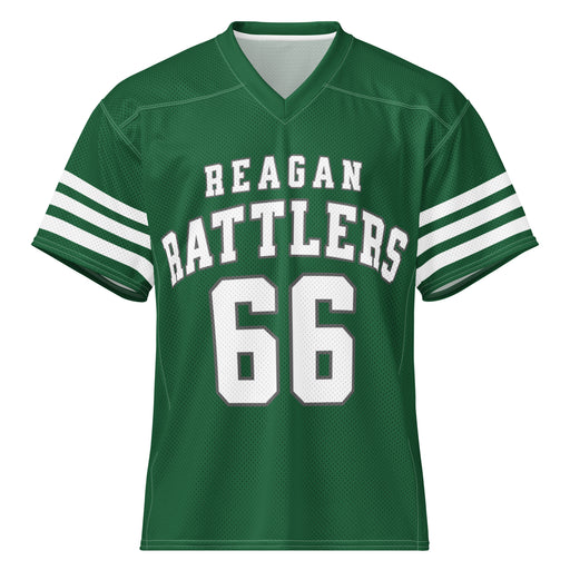 Reagan High School Rattlers Football Jersey 66