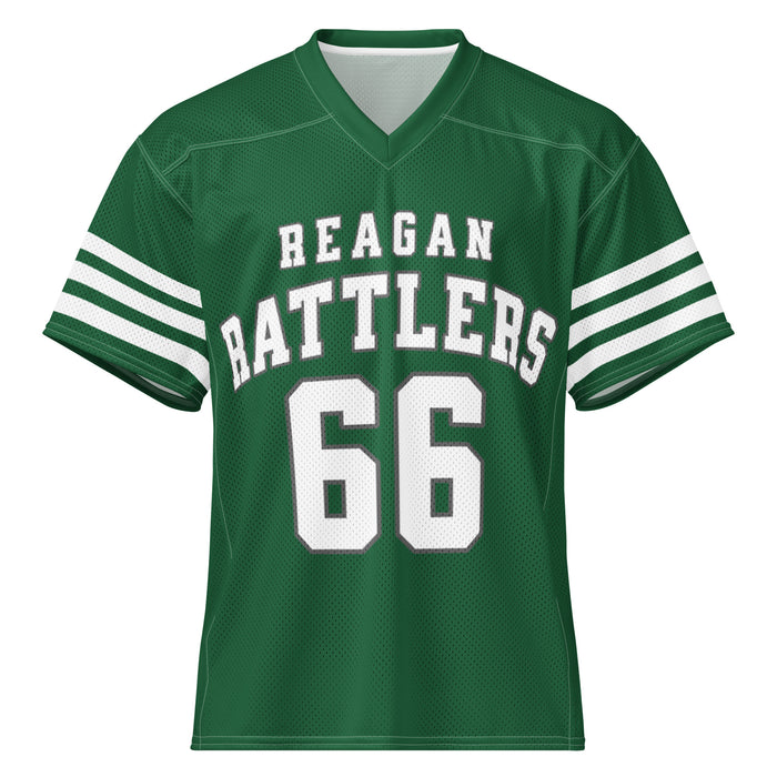 Reagan High School Rattlers Football Jersey 66