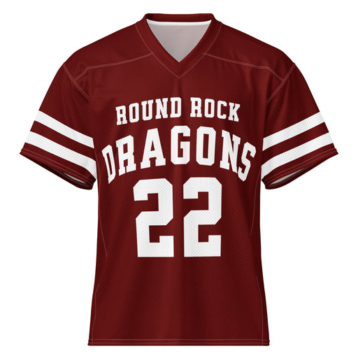Round Rock High School Dragons Football Jersey 22