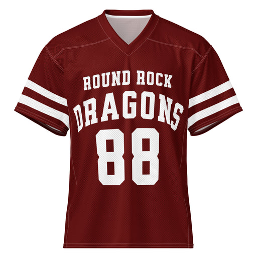 Round Rock High School Dragons Football Jersey 88