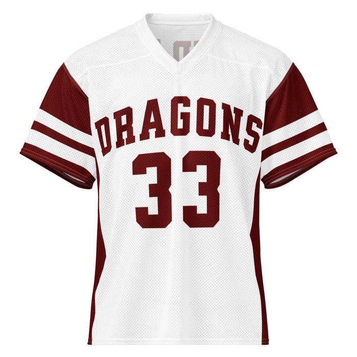 Round Rock High School Dragons Football Jersey 33