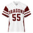 Round Rock High School Dragons Football Jersey 55