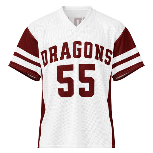 Round Rock High School Dragons Football Jersey 55
