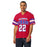 Man wearing Sam Houston High School Texans Football Jersey 22
