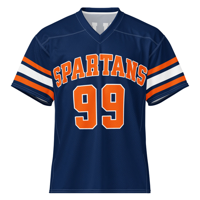 Seven Lakes High School Spartans Football Jersey 99