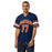 Man wearing Seven Lakes High School Spartans Football Jersey 77