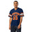 Man wearing Seven Lakes High School Spartans Football Jersey 55