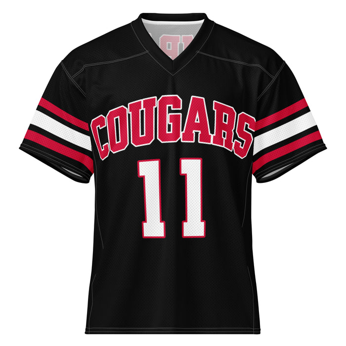 Tomball High School Cougars Football Jersey 11