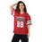 Woman wearing The Woodlands High School Highlanders Football Jersey 88