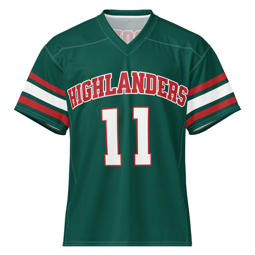 The Woodlands High School Highlanders Football Jersey 11