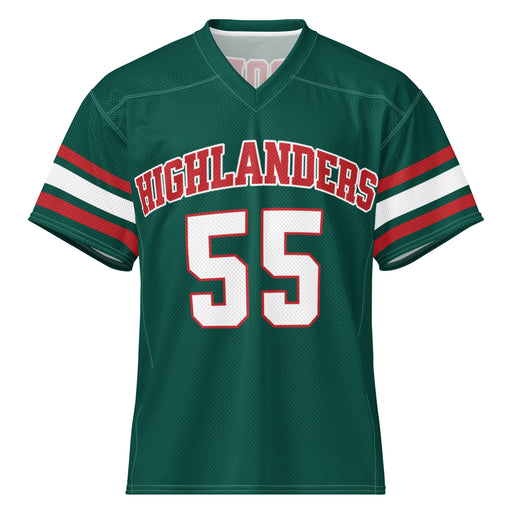 The Woodlands High School Highlanders Football Jersey 55