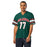 Man wearing The Woodlands High School Highlanders Football Jersey 77