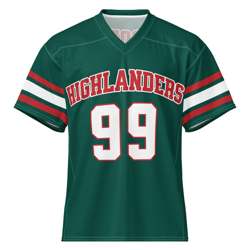 The Woodlands High School Highlanders Football Jersey 99