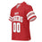 Left profile view of Katy High School Tigers Football Jersey 00