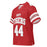 Right profile view of Katy High School Tigers Football Jersey 44