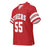 Right profile view of Katy High School Tigers Football Jersey 55
