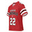 Right profile view of MacArthur High School Generals Football Jersey 22