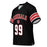 Left front  profile view of MacArthur High School Generals Football Jersey 99