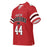 Left front profile view of Martin High School Warriors Football Jersey 44