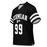 Front profile view of Permian High School Panthers Football Jersey 99