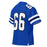 Back profile view of Hebron High School Hawks Football Jersey 66