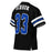 Back profile view of Hebron High School Hawks Football Jersey 33
