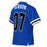 Back profile of Hebron High School Hawks Football Jersey 07