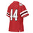 Back profile view of MacArthur High School Generals Football Jersey 44