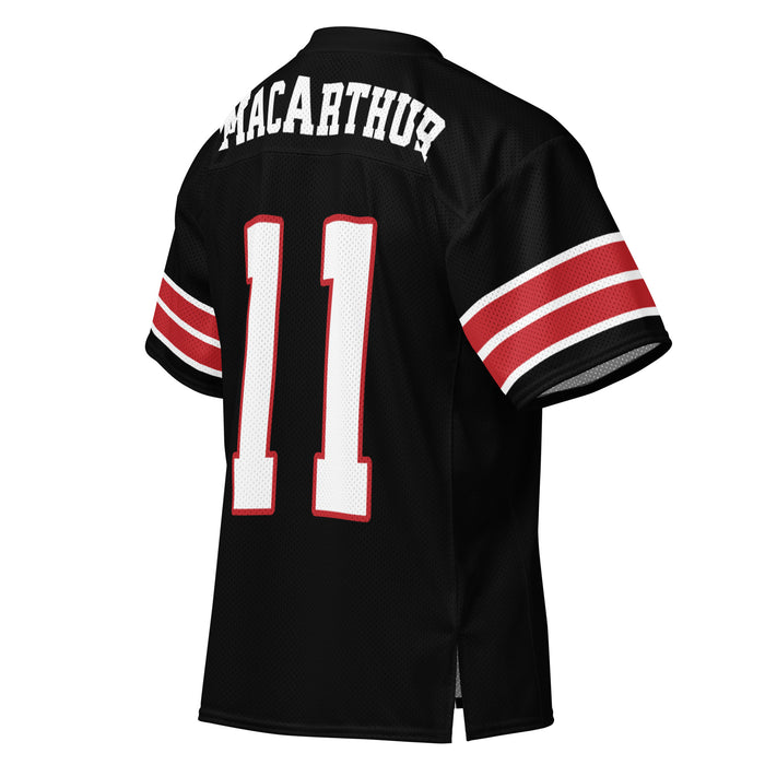 Back profile view of MacArthur High School Generals Football Jersey 11