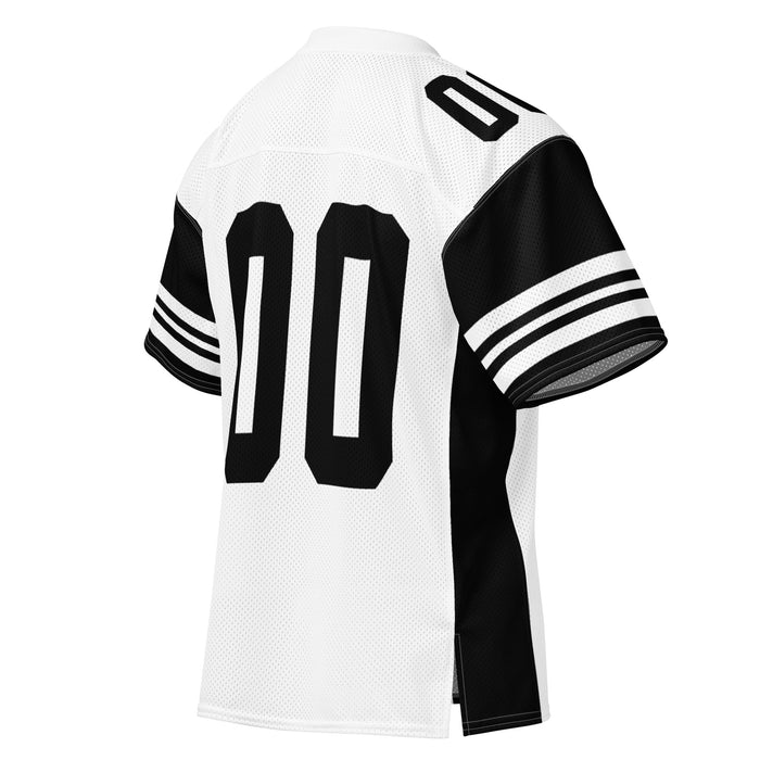 Back profile view of Permian High School Panthers Football Jersey 00