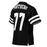 Back profile view of Permian High School Panthers Football Jersey 77