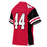 Back profile view of Porter High School Spartans Football Jersey 44