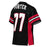 Back profile view of Porter High School Spartans Football Jersey 77