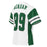 Back profile view of Reagan High School Rattlers Football Jersey 99