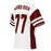 Back profile of Round Rock High School Dragons Football Jersey 77